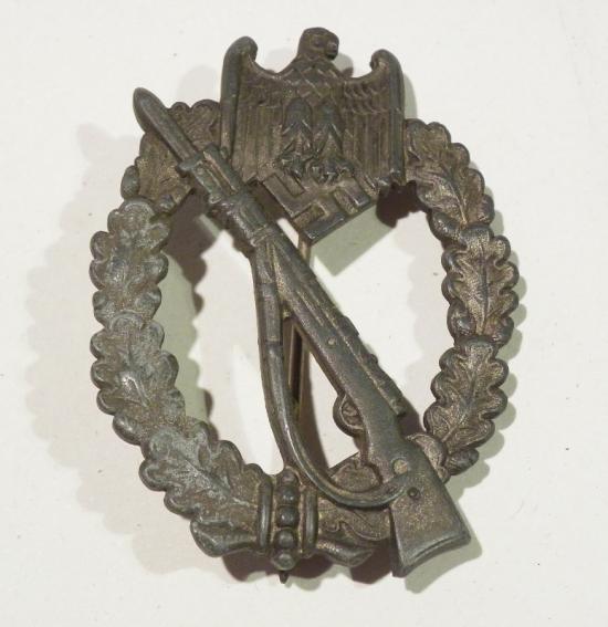 WW2 era Infantry Assault Badge Silver Class By Carl Wild