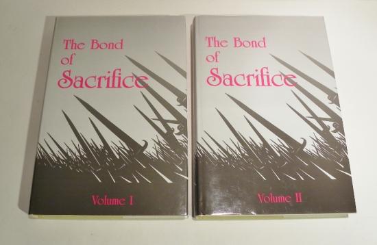 Book – The Bond of Sacrifice – Officers who fell in the Great War Vol 1 & 2