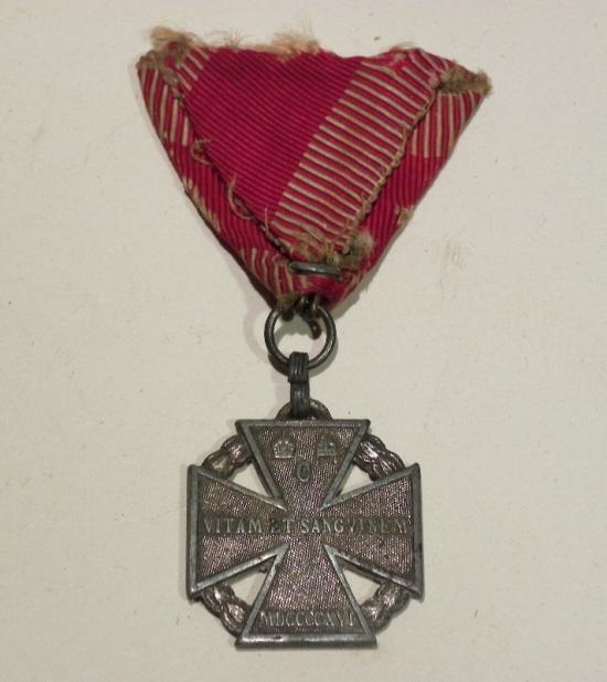 WW1 Austro-Hungarian Karl Troop Cross Medal