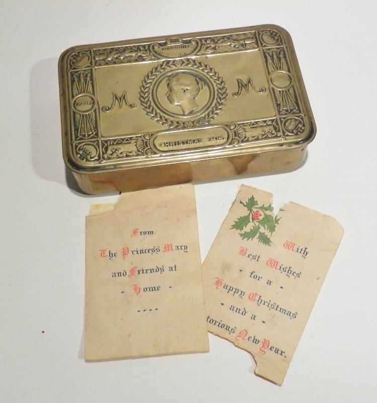 WW1 Princess Mary’s Christmas Tin.