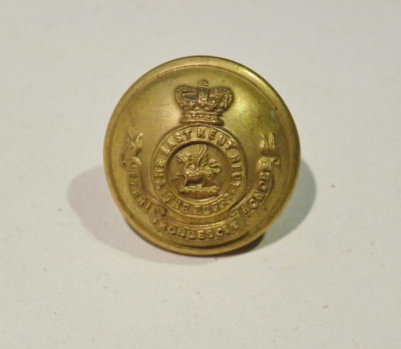 Victorian East Kent Regiment (The Buffs) Brass Tunic Button – Firmin