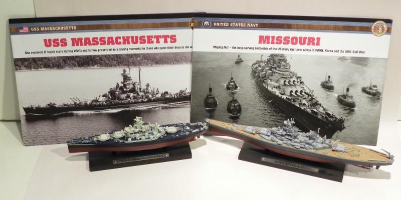 Two De Agostini Atlas Editions Model WW2 Ships – American