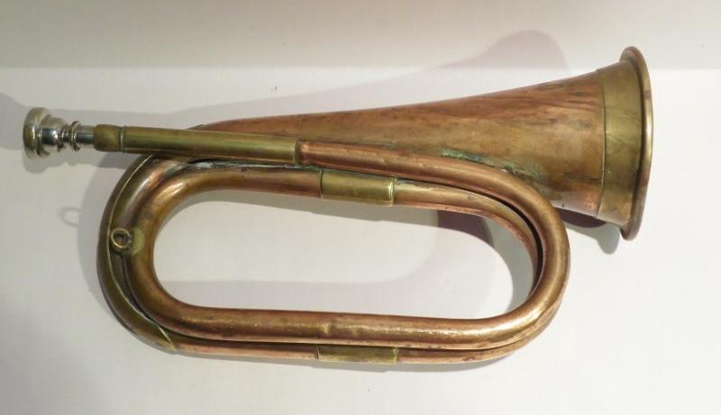 WW1 Era Copper & Brass Bugle.