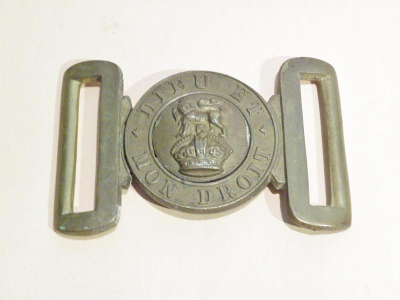 WW1 Era Brass Dress Belt Buckle.