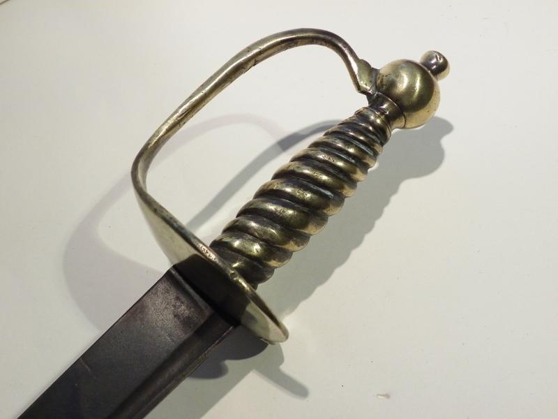 Rare 1745 Pattern British Infantry Hanger.