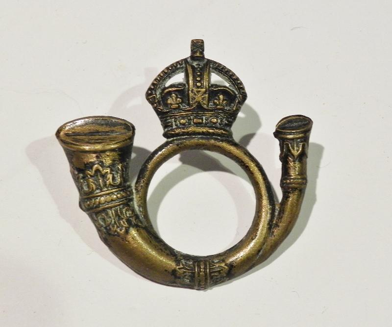 Rare Boer War Royal Reserve Regiment Light Infantry Cap Badge.