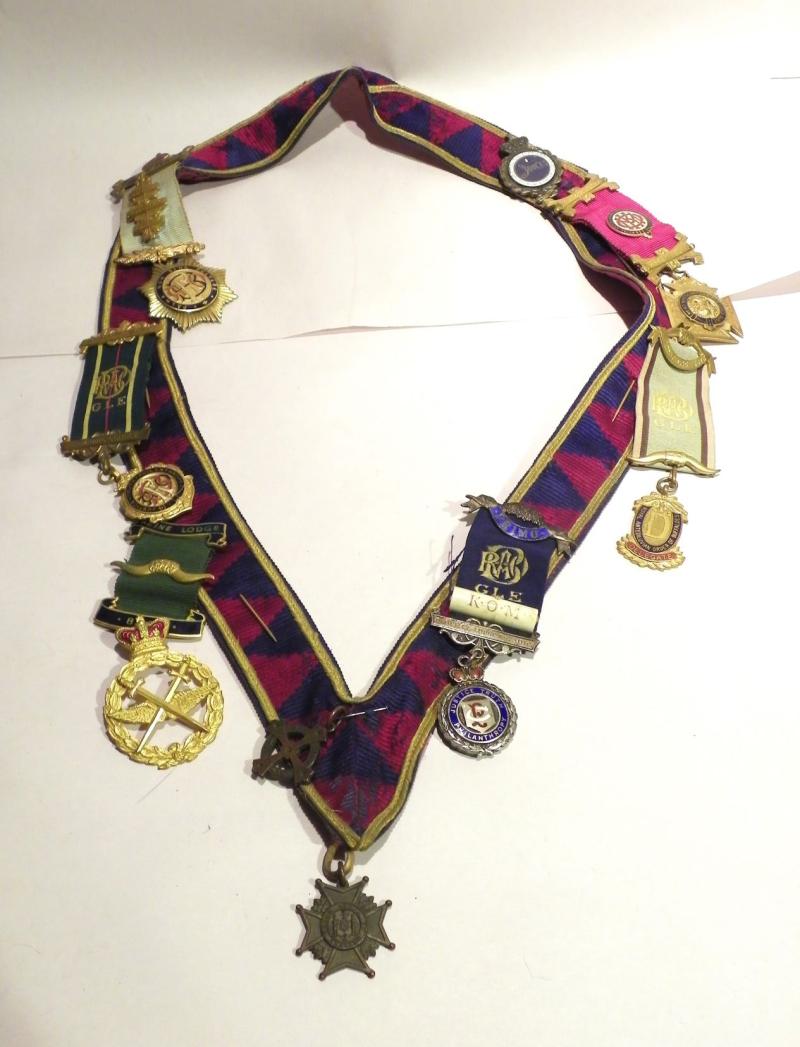 Vintage Royal Order of Buffaloes Neck Collar with Jewels