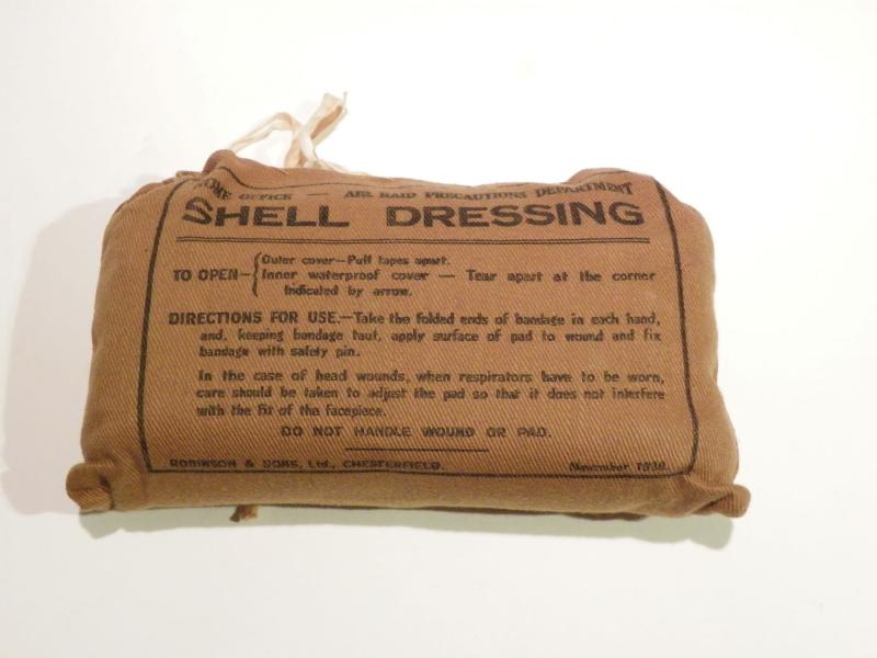 WW2 Air Raid Precautions Shell Dressing