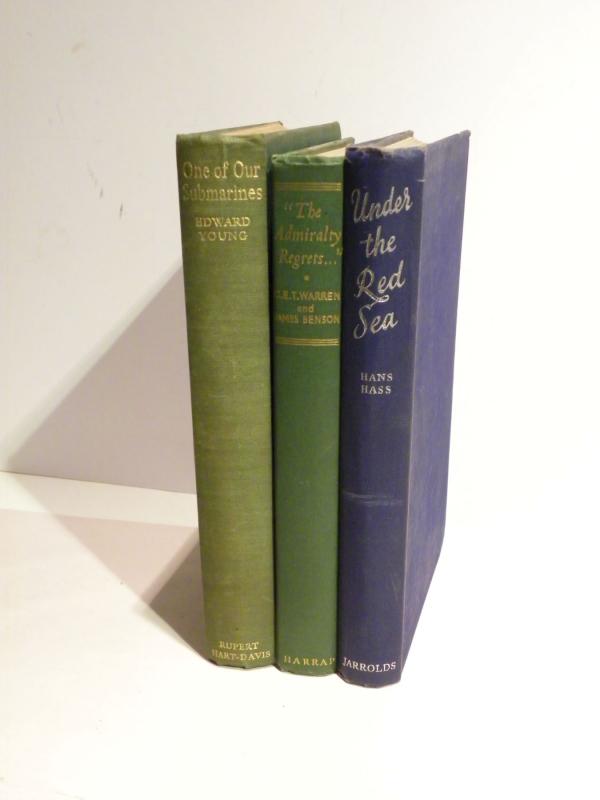 3 Vintage Naval Interest Books.