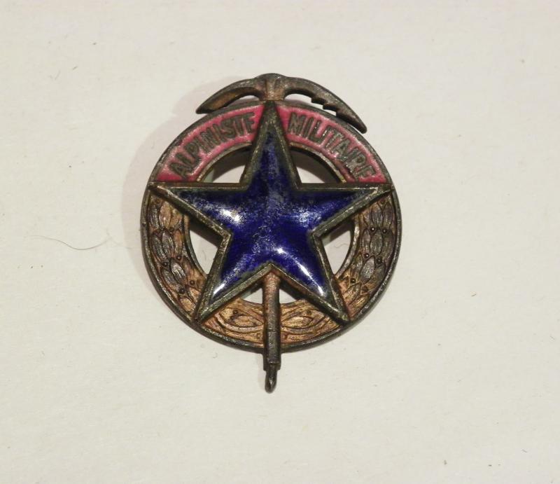 WW1 Era French Alpine Mounted Troops Badge