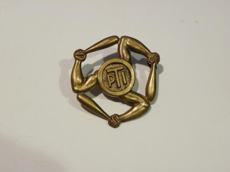 Early RAF PT Instructors Brass Sleeve Badge.