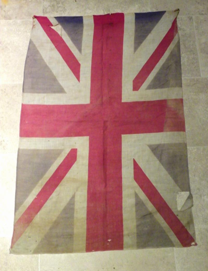 Vintage Printed linen Union Flag (2)