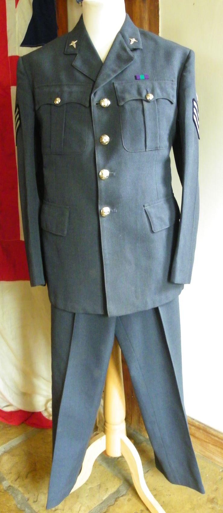 Vintage QEII RAF Medical Services Staff Sergeants Uniform