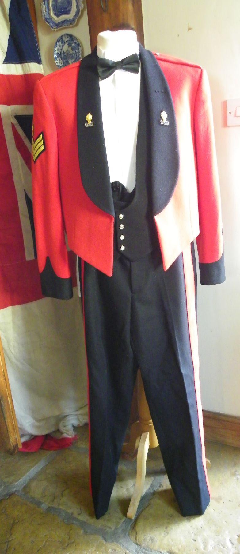 Vintage Royal Engineers Sergeant No1 Mess Dress