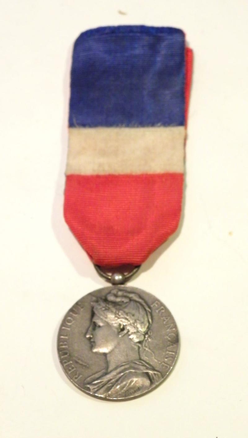 1934 French Sterling Silver Medal – Long and Faithful Service