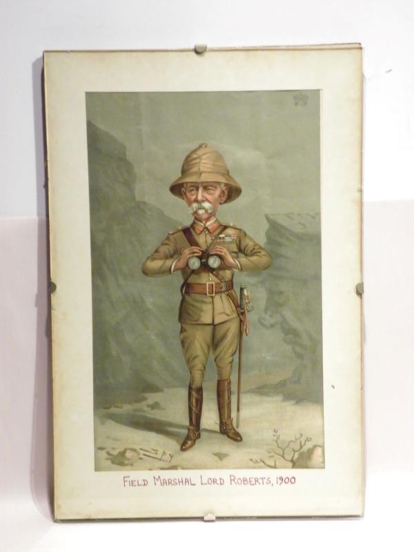 1900 Print - Field Marshall Lord Roberts by Spy from Vanity Fair