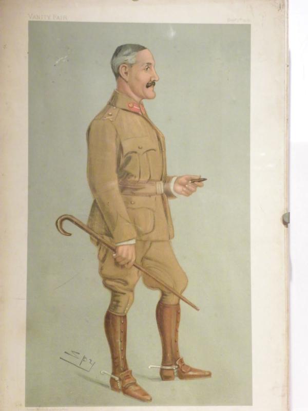 1901 Print – General Sir Horace Smith-Dorrien by Spy from Vanity Fair