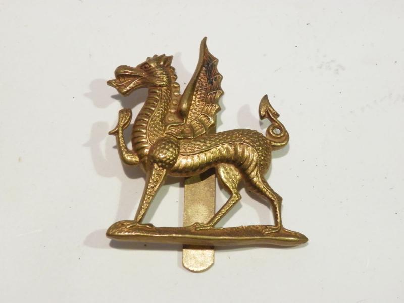 WW1 Era 1st Monmouthshire Regiment Cap Badge.