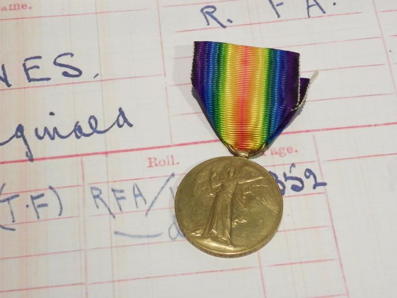 WW1 Victory Medal – Jones Royal Field Artillery