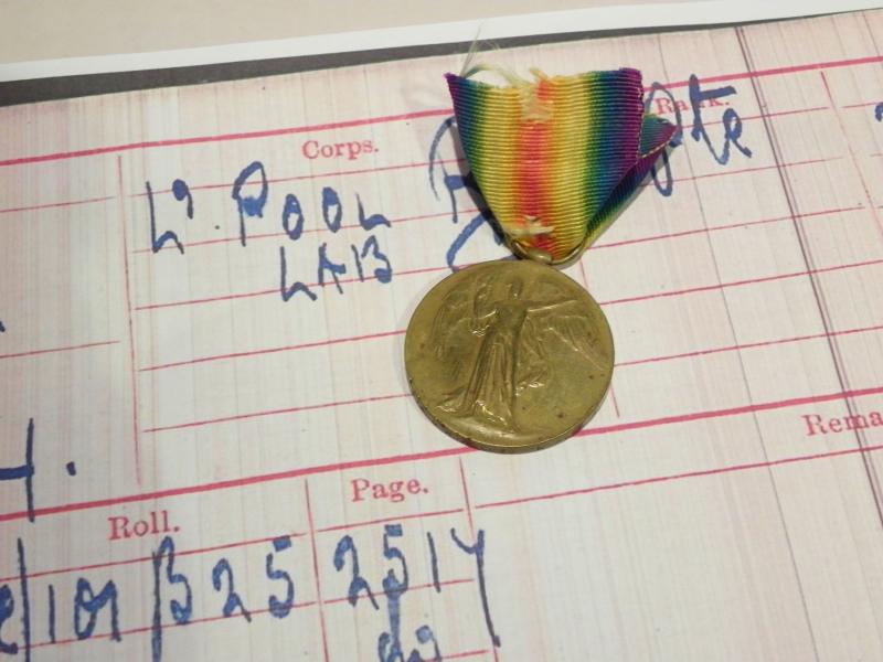 WW1 Victory Medal – Holmes Liverpool Reg