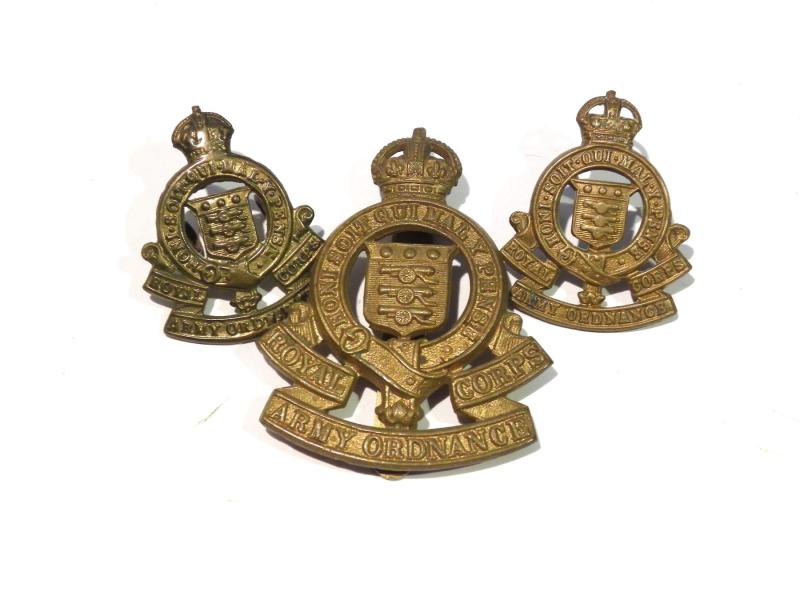 Royal Army Ordinance Corps Badge Set.