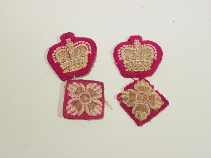 Post WW2 Officers Pips & Crowns. RAMC