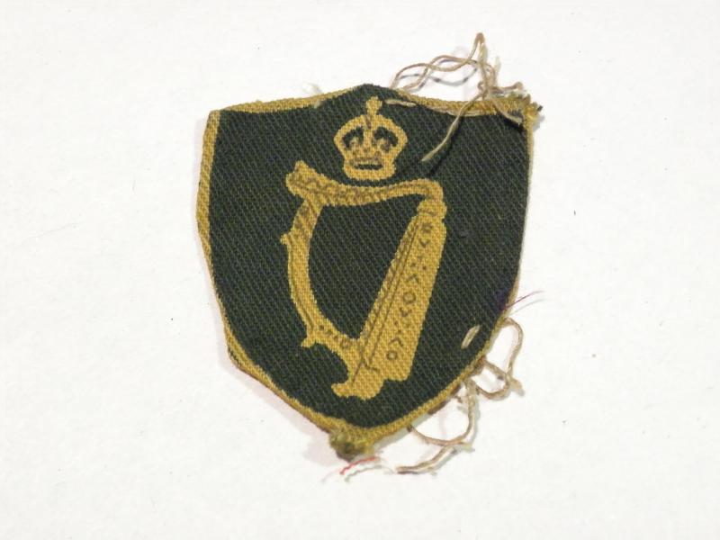 WW2 Era Northern Ireland District Cloth Patch.