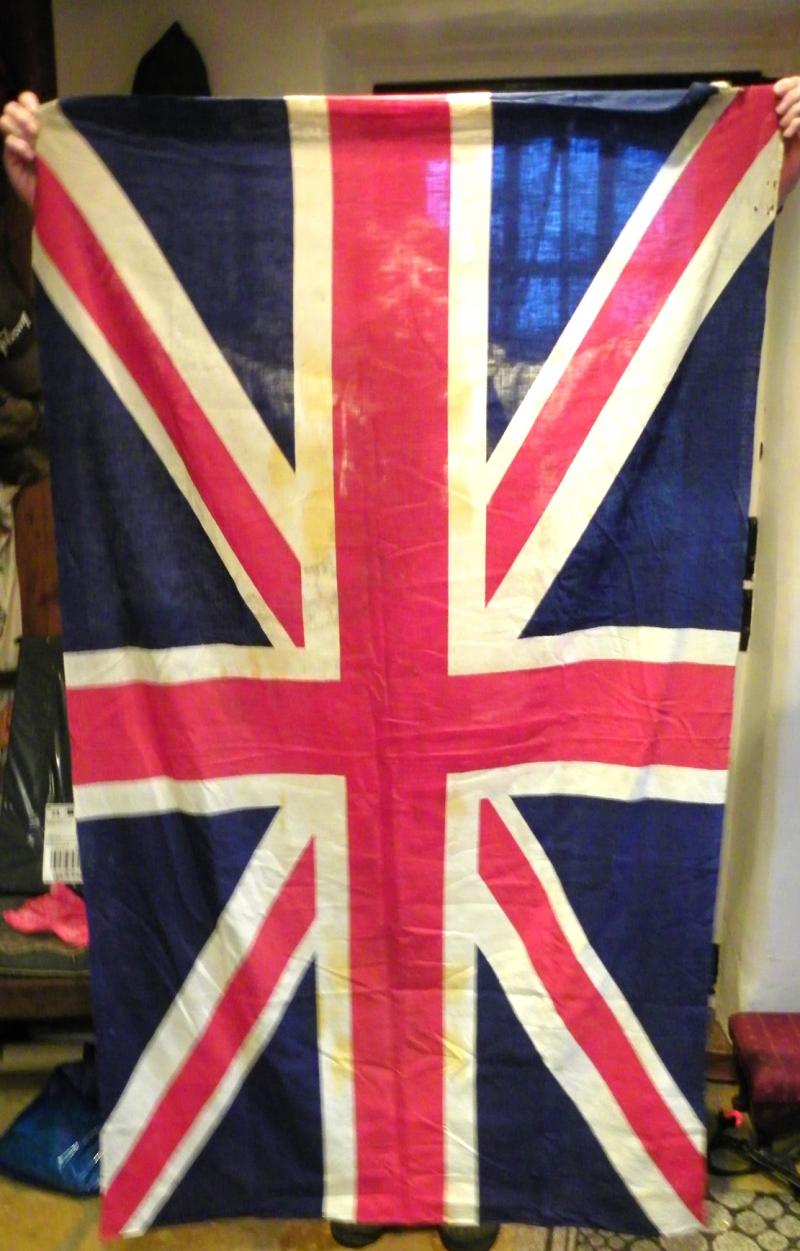 Vintage Medium Size Printed Union Linen Flag