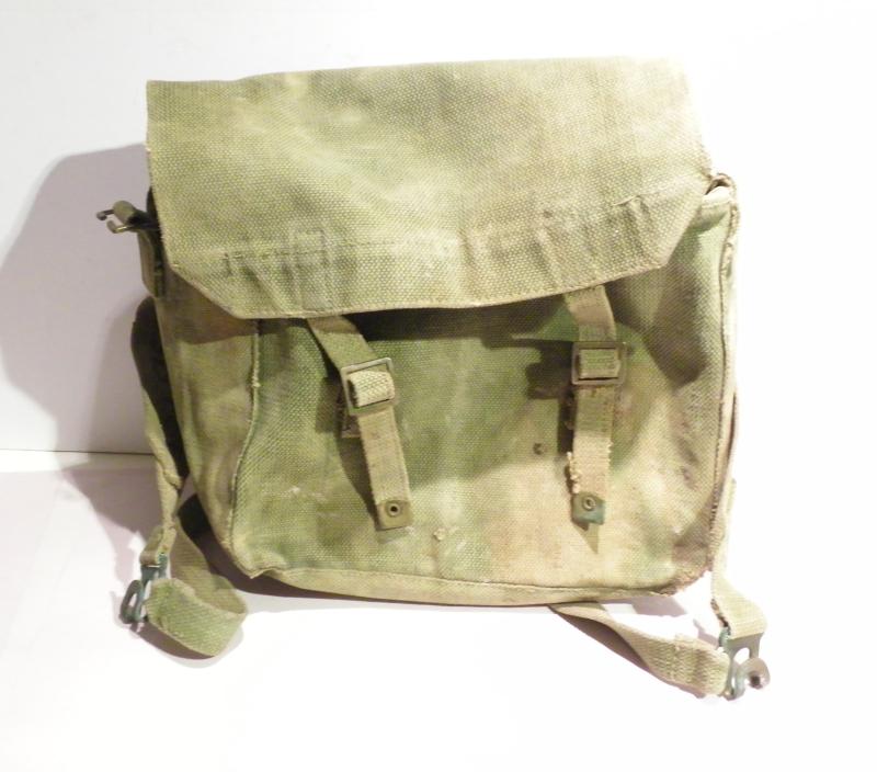 WW2 British Army Day Kit Bag & Straps.