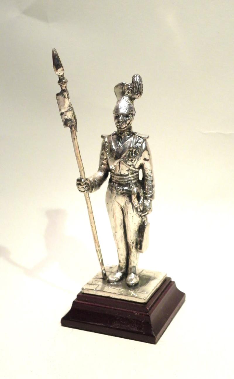 Royal Hampshire Art Foundry Silver Plated Figure – lancer