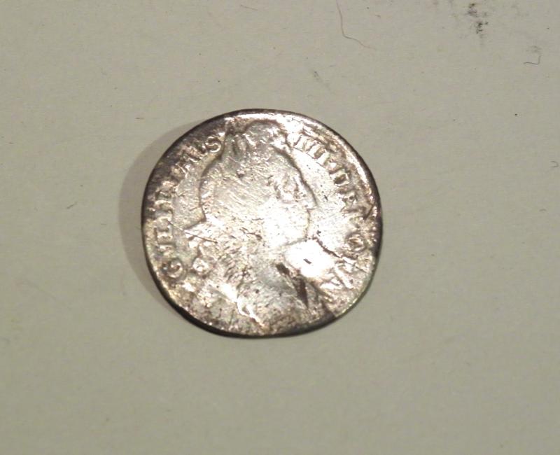 William III Silver 6 Pence 1696.