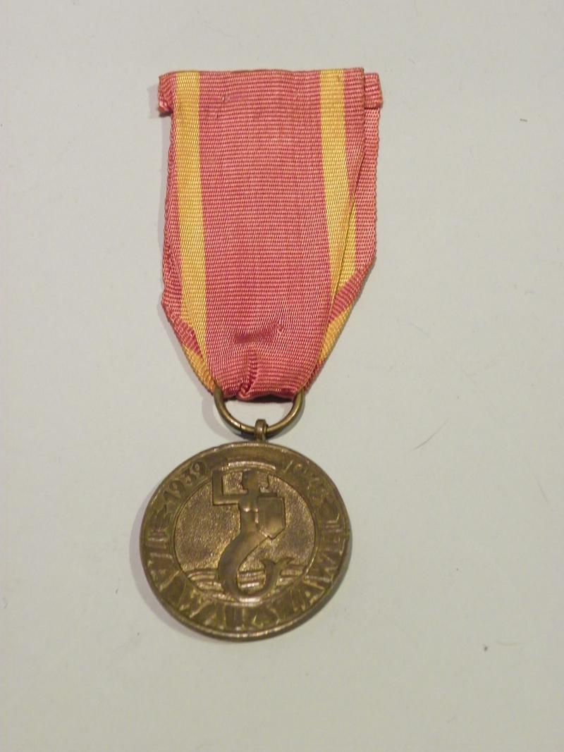 WW2 Polish Medal for Warsaw.