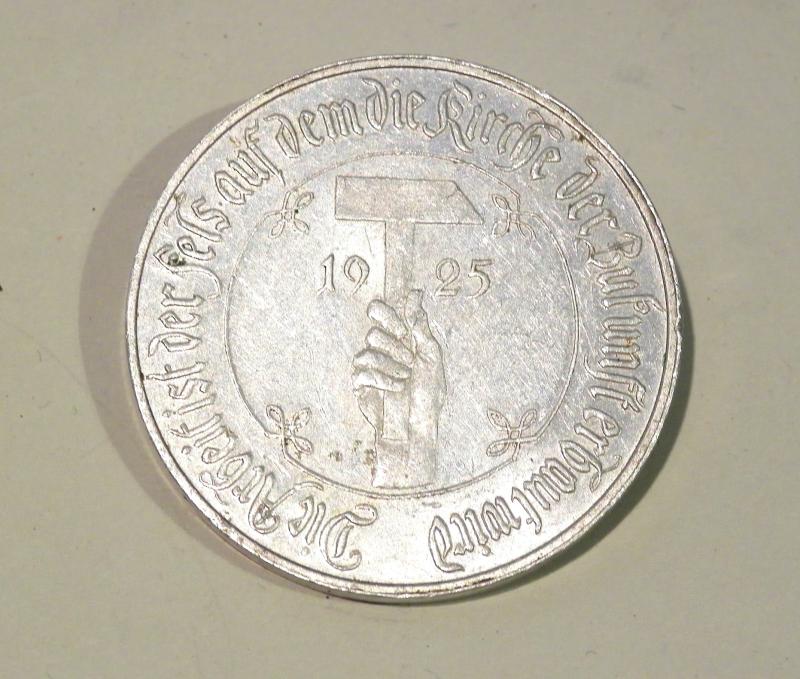 Post WW1 German Workers Medallion 1925.