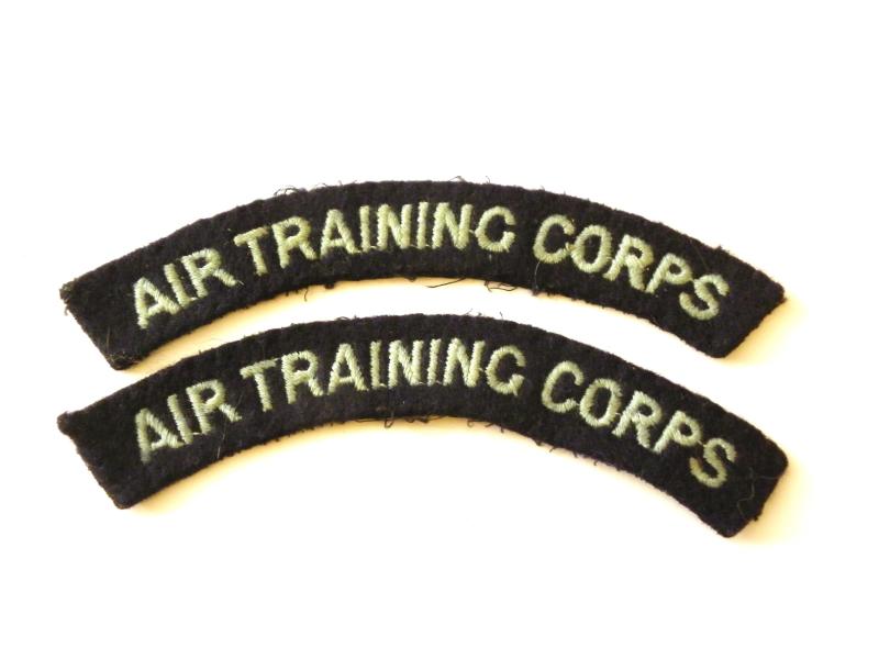 RAF Air Training Corps Shoulder Titles.
