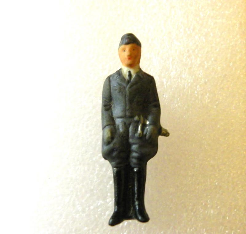 1930’s German WHW Porcelain Soldier Pin Badges SS Officer
