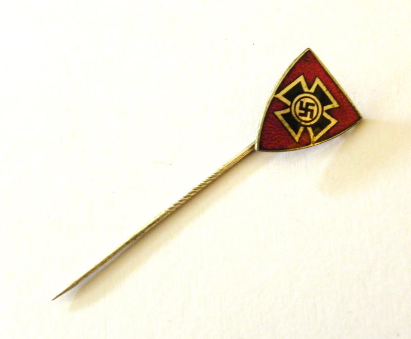 Late 1930’s German NS-RKB Veterans Pin.
