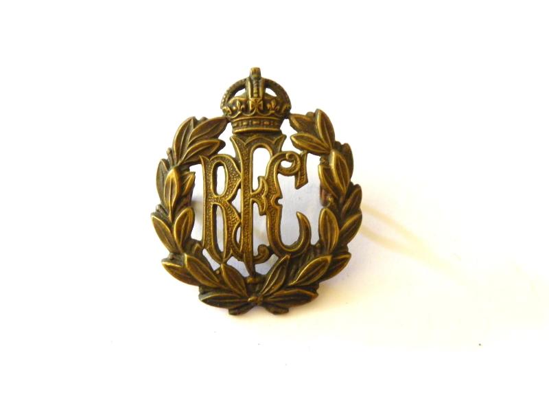 WW1 Era Royal Flying Corps Cap Badge.