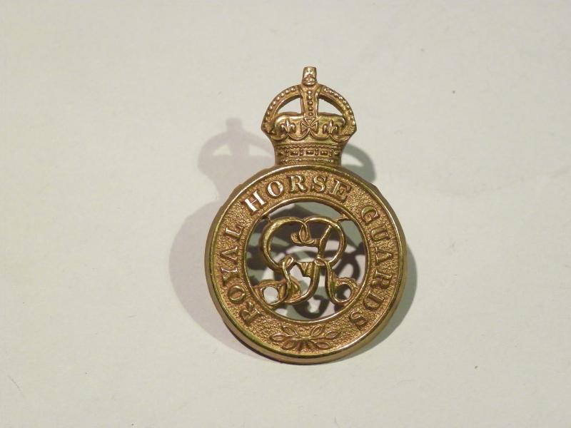 Geo V Royal Horse Guards Cap Badge.