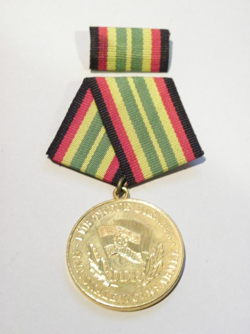 Vintage East German  Medal for Faithful Service – National People’s Army