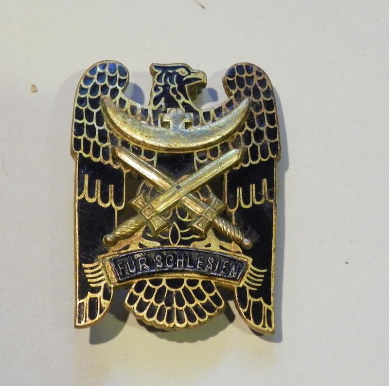 Post WW1 German Silesian Eagle 1st Class with Swords