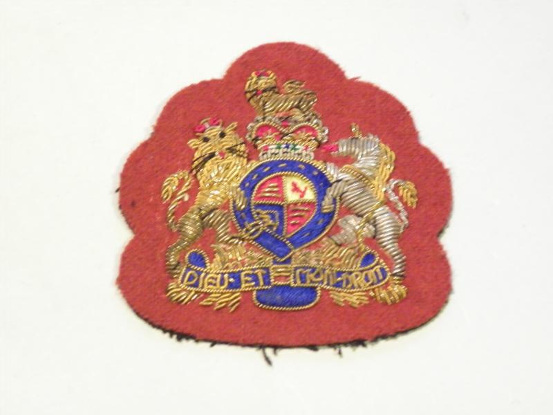 QEII Warrant Officer I (Royal Artillery) Arm Badge.