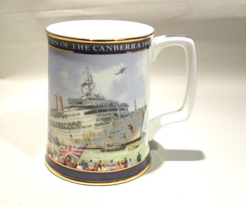 Vintage Limited Edition Royal Doulton Falklands War Porcelain Tankard