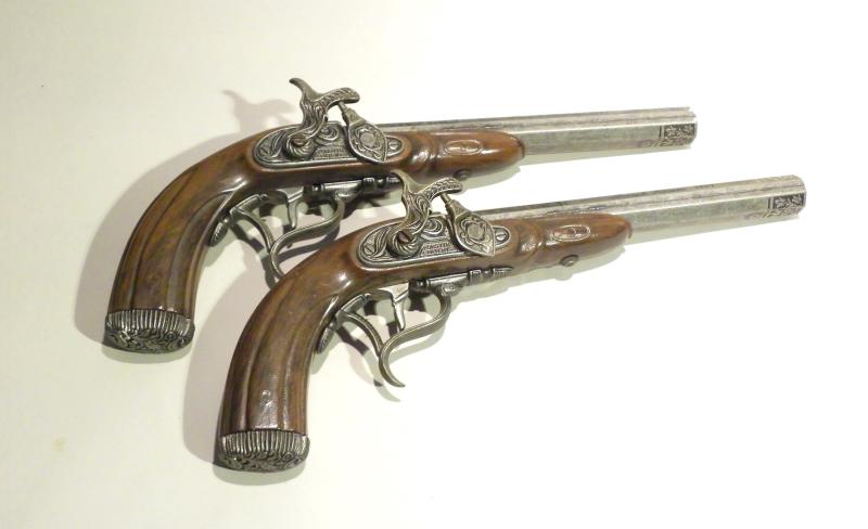 Pair Denix Dueling Pistols.