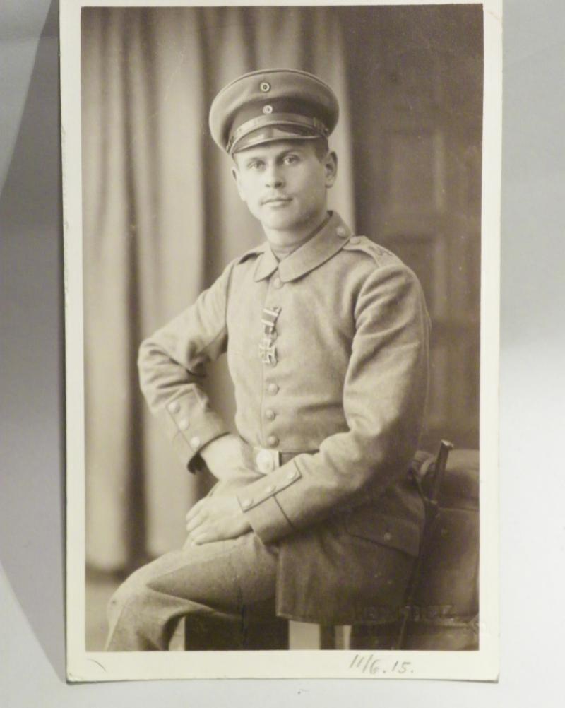 Interesting Original WW1 German Portrait Photograph.