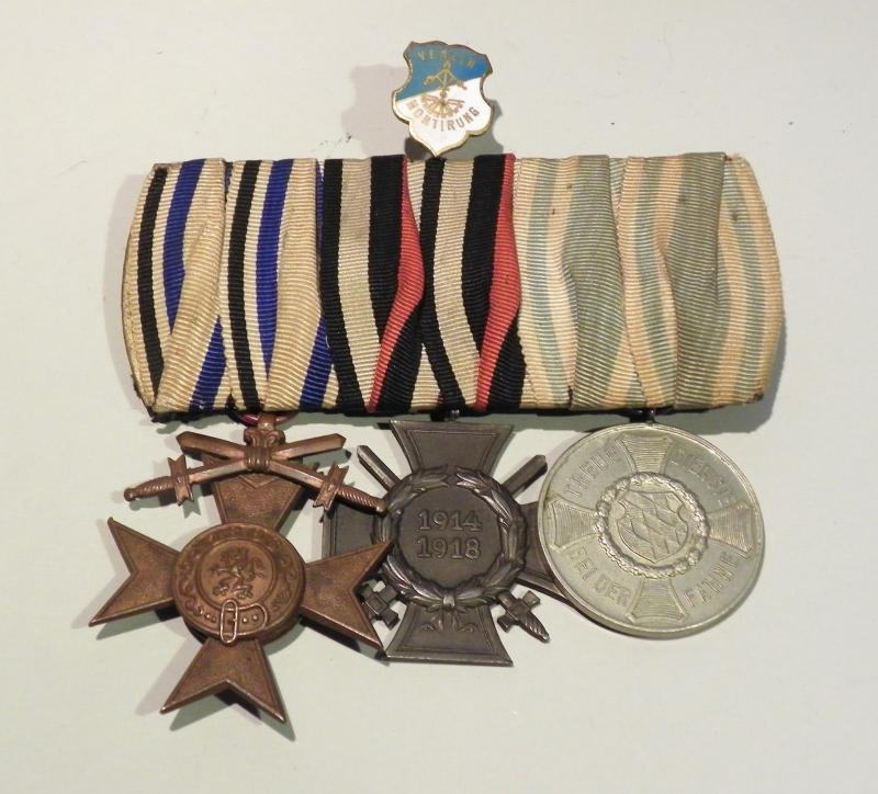 WW1 Bavarian Gallantry Medal Group.