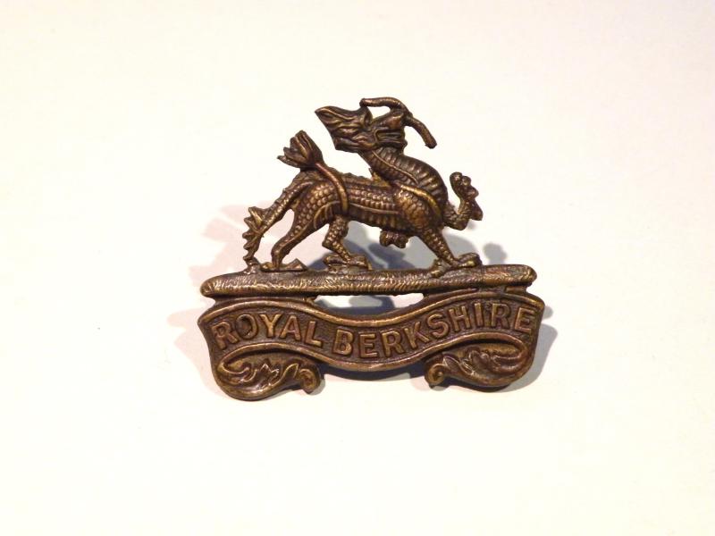 WW1 Era Royal Berkshire Regiment Officer’s Cap Badge.