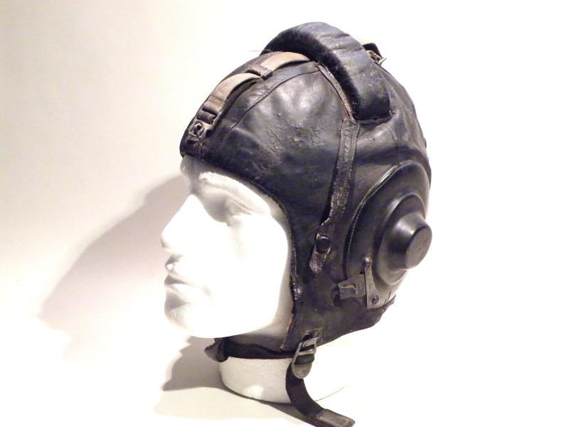 Vintage Soviet Russian Winter Pilots Helmet.