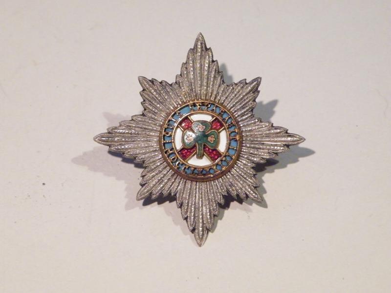 Superb Irish Guards Officers Badge.