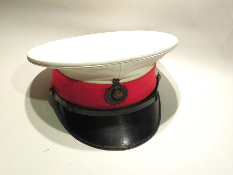 Vintage Royal Marines Dress Cap.