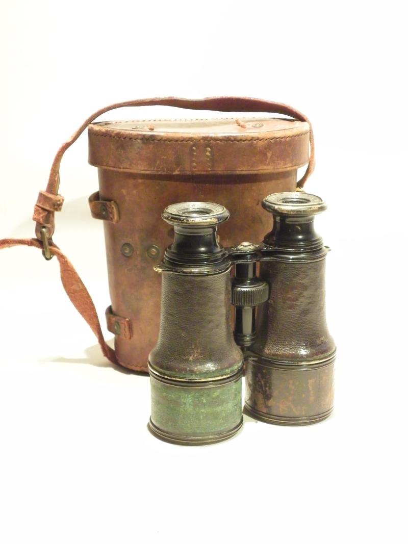 Pair WW2 Field Binoculars in Case 1916.